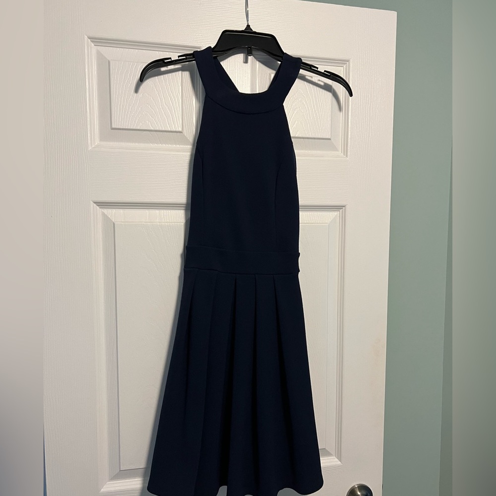 Francesca’s navy dress. Size 2.